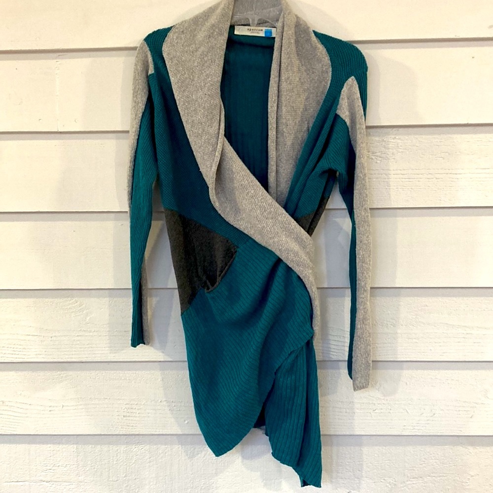 Anthro Sparrow wrap sweater